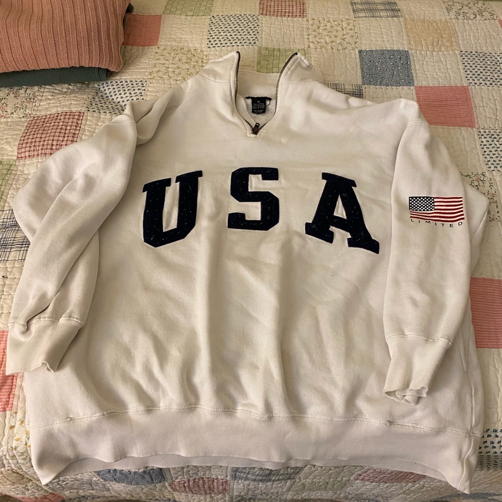 Oversized USA Sweatshirt